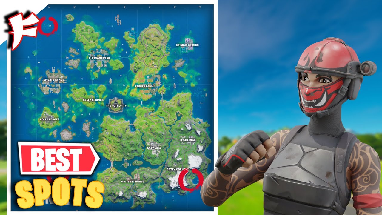 *NEW* BEST LANDING SPOT For Arena And Competitive (Fortnite Season 3