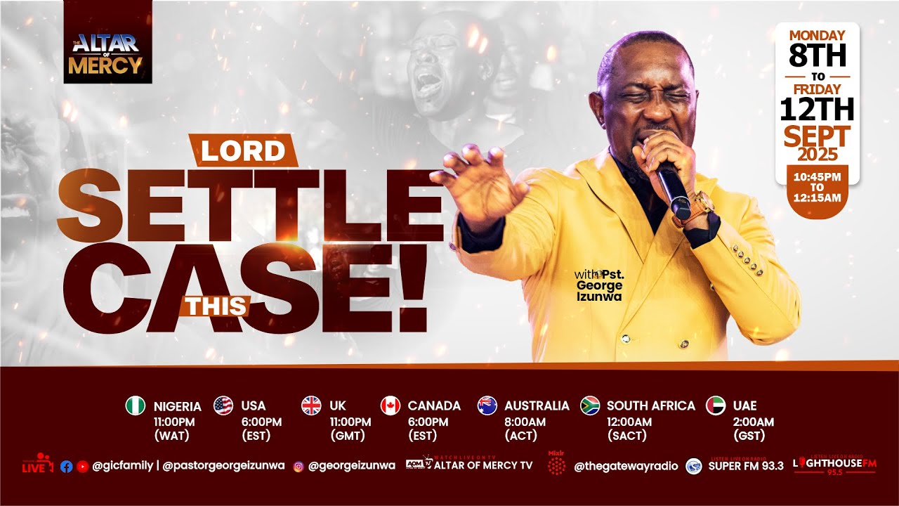 ALTAR OF MERCY PRAYER || LORD SETTLE THIS CASE!