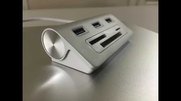 Sabrent USB 3.0 HUB with built in card reader unboxing/review