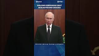 PUTIN UCAPKAN HARI RAYA IDUL ADHA DAN SANJUNG KEBERANIAN UMAT MUSLIM PERANGI UKRAINA #Shorts