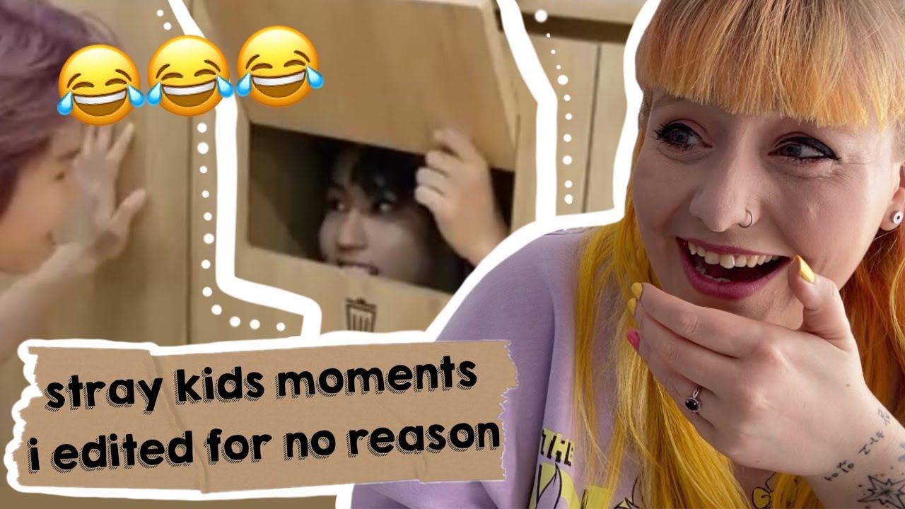 they are such goofs!! STRAY KIDS 'moments i edited for no reason' REACTION