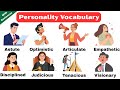 Smart Personality Vocabulary in English | Personality Vocabulary | Learn English With Picture