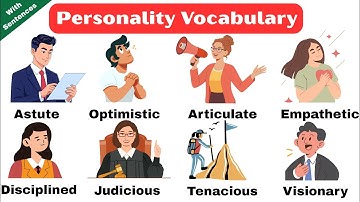 Smart Personality Vocabulary in English | Personality Vocabulary | Learn English With Picture 
