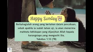 Ucapan selamat hari Minggu // Story Wa Selamat Hari Minggu 💒 - Minggu, 1 Mei 2022 (Happy Sunday)
