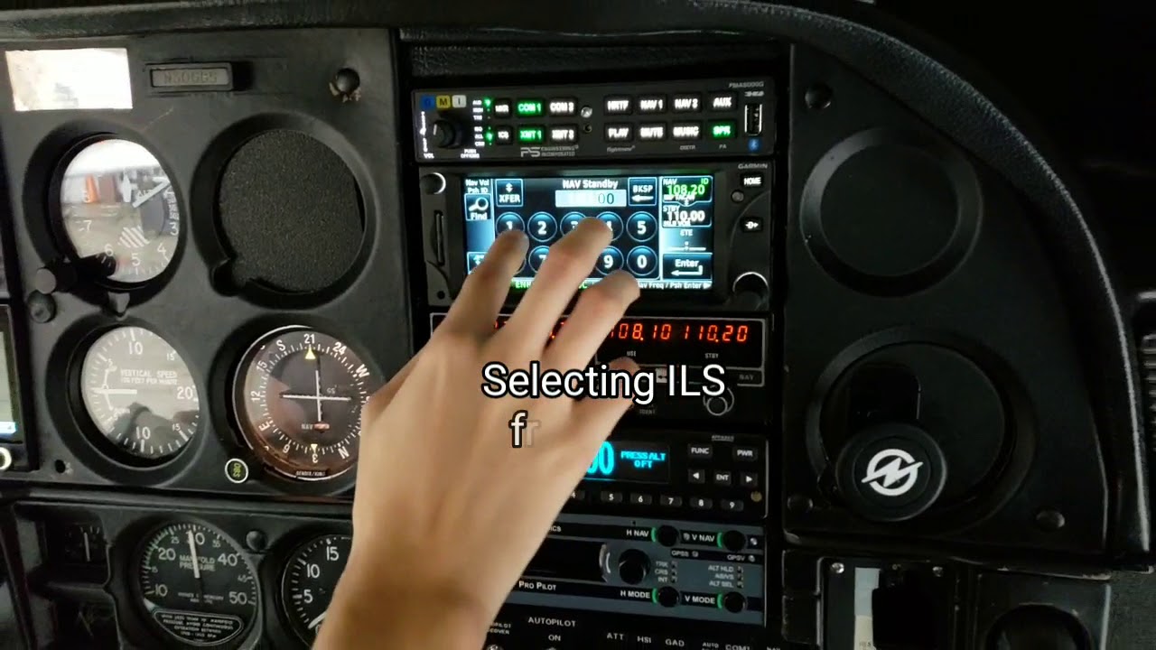 IFR 4000 operation by our student - Avionics Technician Training - YouTube