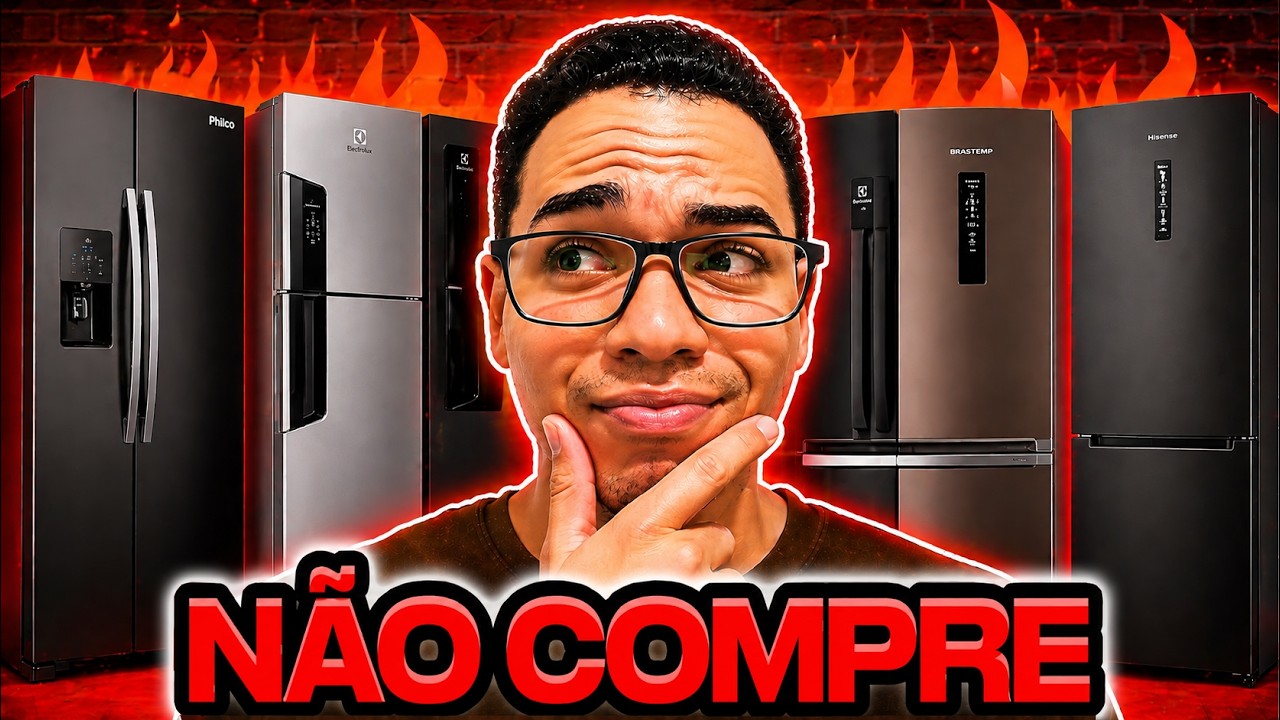 FUJA dessas GELADEIRAS!!! As PIORES EM 2026 (não seja bobo)