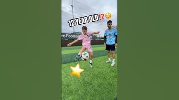 ELASTICO KING vs 12 year old⁉️😳⭐️ @v7skills #xntonio #shorts #football #soccer