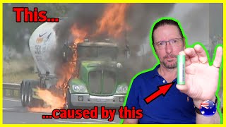 Melbourne EV Cement Truck Fire caused by SINGLE Faulty Lithium Ion Cell | MGUY Australia