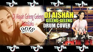 DJ AISYAH GELENG GELENG Drum Cover By Nur Amira Syahira (TIK TOK)