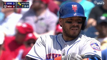 NYM@WSH: Rivera lines an RBI single to left field