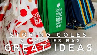 Woolworths, Coles plastic bag ban: Amazing hack for storing bags