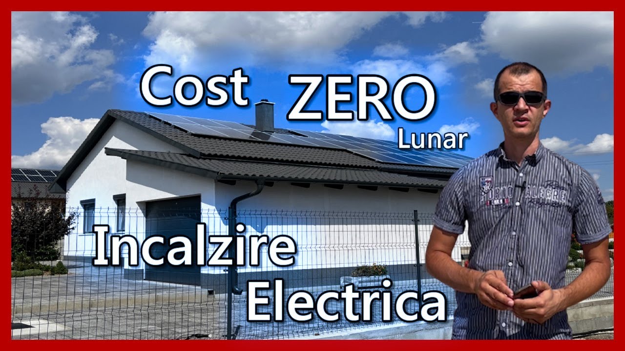  Costuri ZERO la incalzire electrica cu Panouri Fotovoltaice iCONFORT