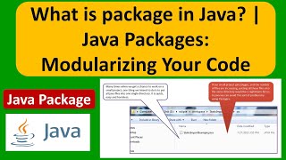 What is package in Java? | Java Packages: Modularizing Your Code | Java Tutorial