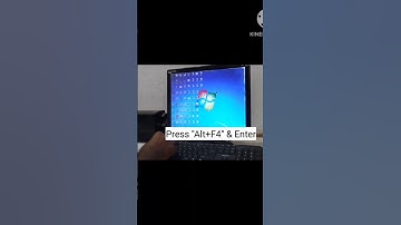 Shortcut Key to Shutdown Computer | #youtubeshorts #computer #laptop #shutdown #shortvideo