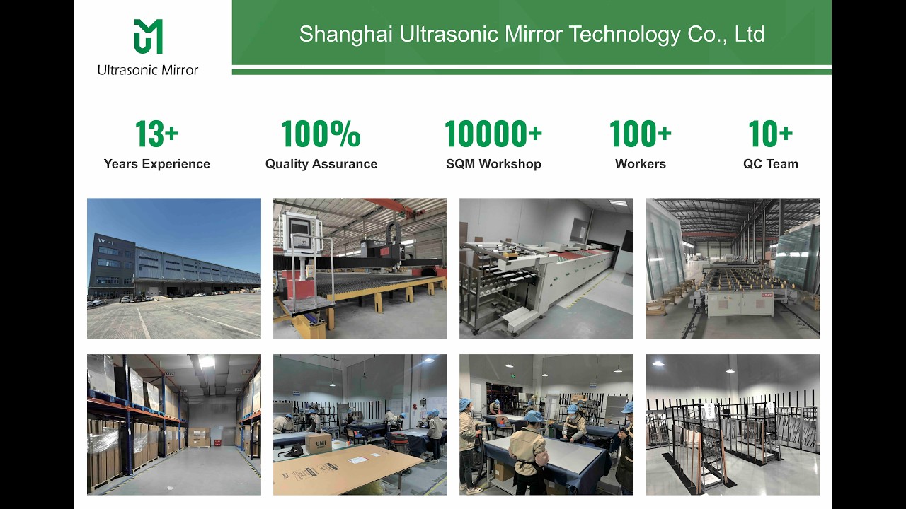Glass Mirror Factory Tour: Complete Production Process from Cutting to ...