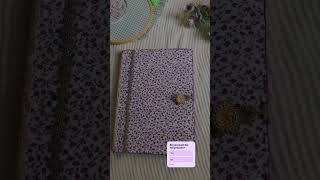 Made slowly, with love and quiet moments…#handmade #journaling #embroideredbooks #bookbinding
