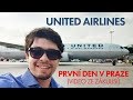 První den UNITED Airlines v Praze