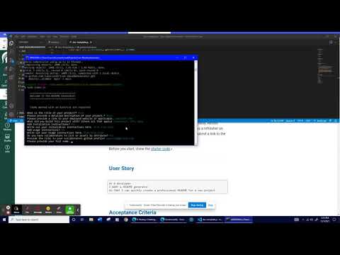 Ivan's README Generator Walkthrough
