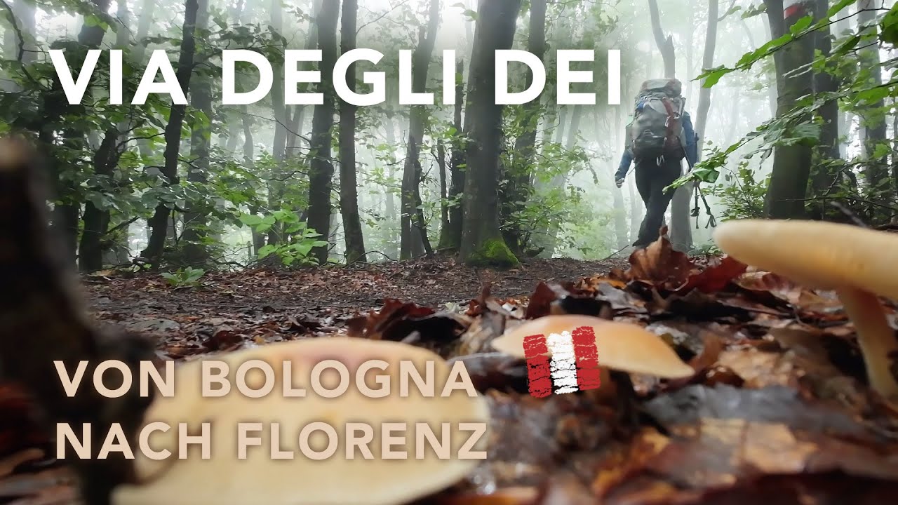 Via degli Dei  - im Zelt von Bologna nach Florenz auf dem Götterweg 4k
