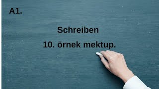 A 1 Goethe Ve Telc A1 Sınavları İçin 10 Örnek Mektup Yazma Teknikleri