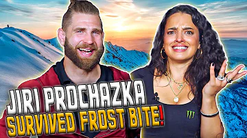 Jiri Prochazka on surviving frost bite & near death experience! | UFC 300