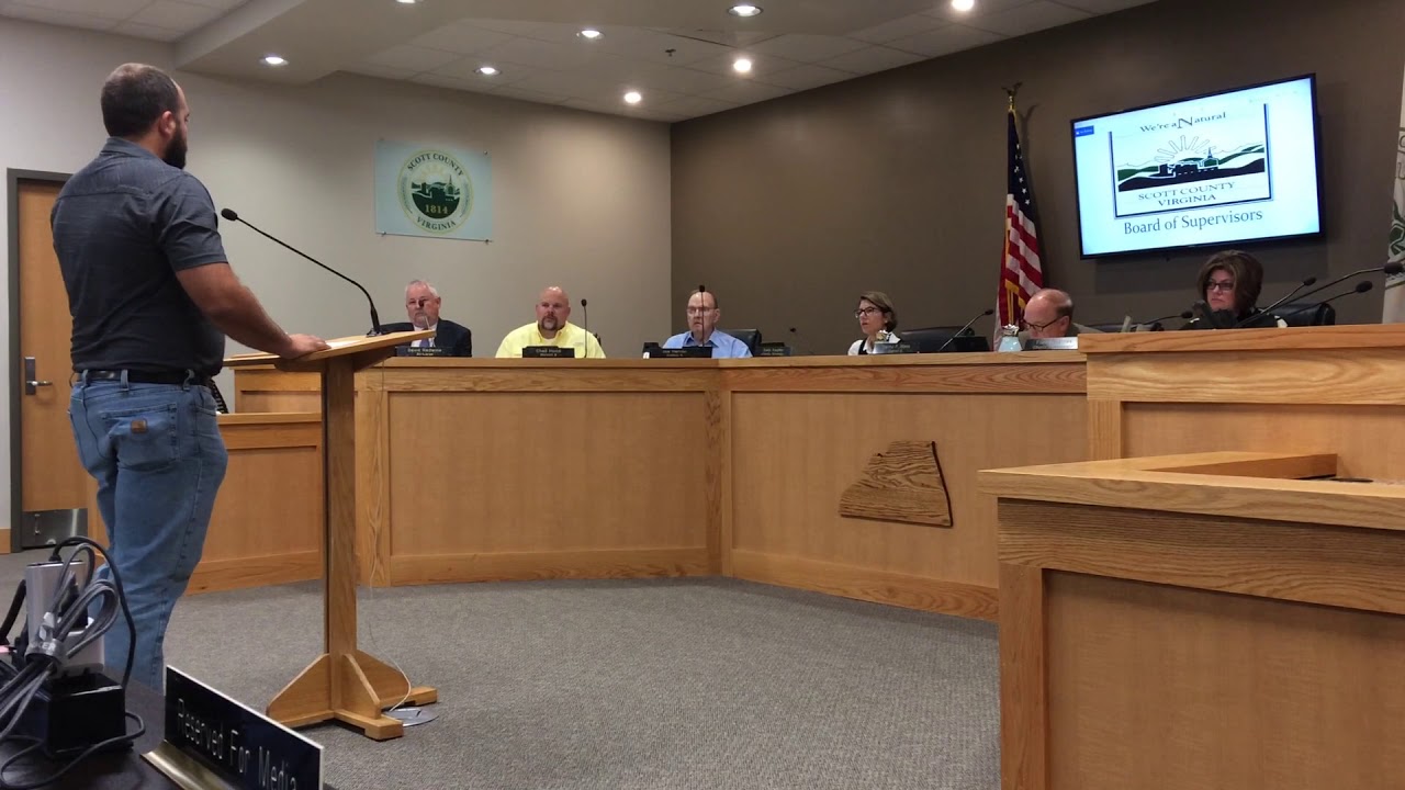 Scott County Soil & Water District leader gives annual report YouTube
