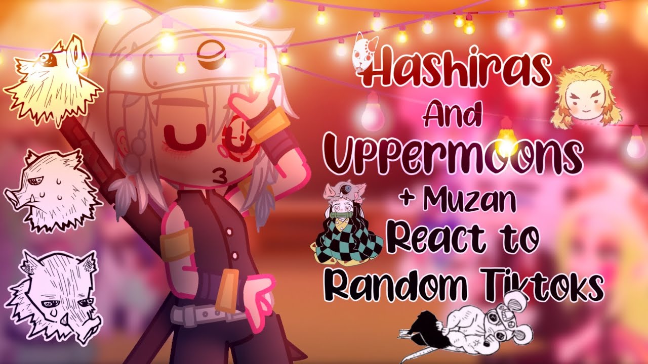 Hashiras and Uppermoons + Muzan react to random tiktoks||2/2||KNY||short cause tired||