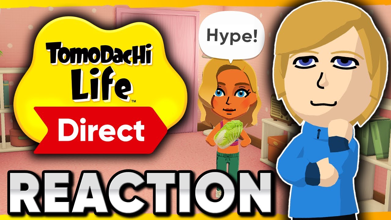Tomodachi Life Direct FULL LIVE REACTION! THE BEST GAME OF ALL TIME!