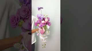 Cascade Wedding Bouquet Making Tutorial