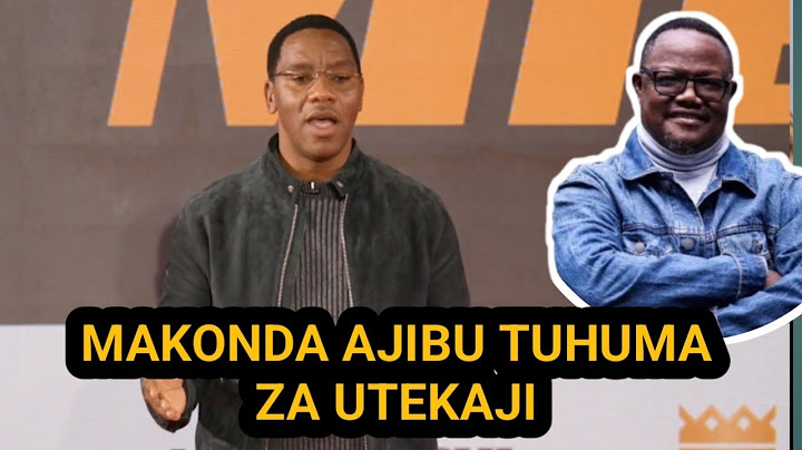 PAUL MAKONDA AJIBU TUHUMA ZA UTEKAJI / AZUNGUMZIA KULISHWA SUMU