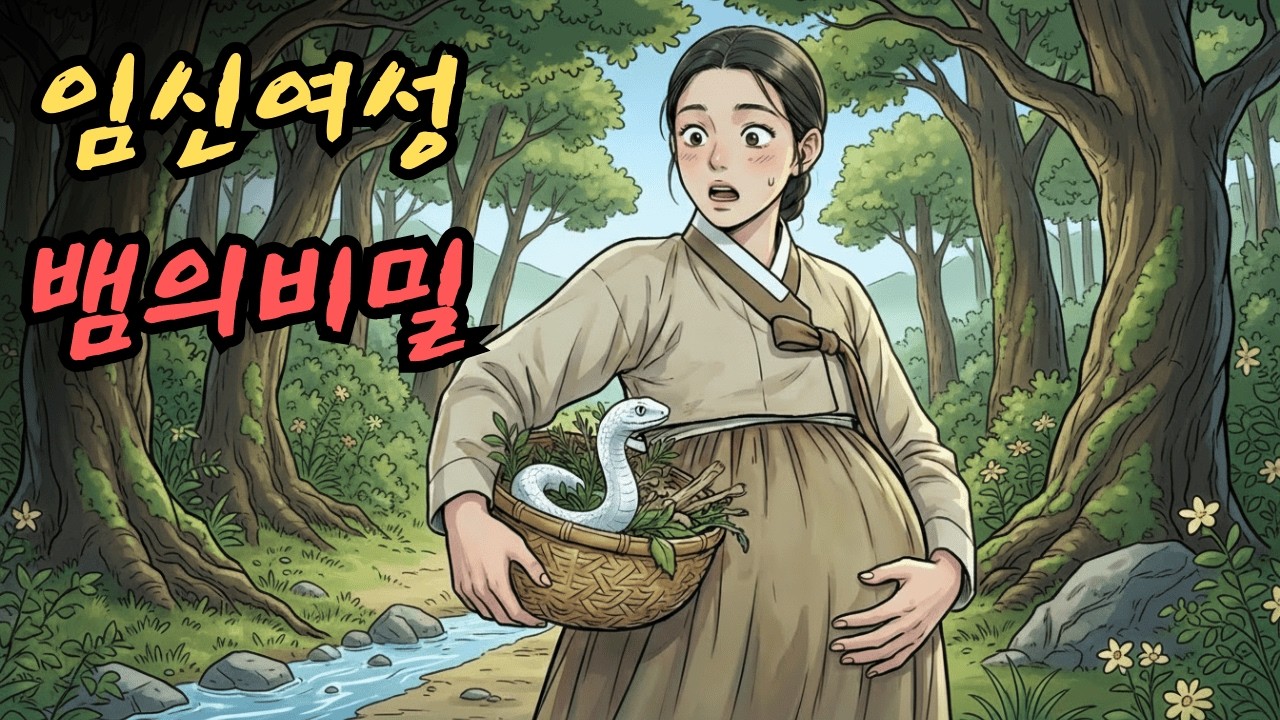 임신한 여성이 약초를 캐러 산에 갔다가 우연히 새끼 뱀을 구하게 되고, 그 뒤에 숨겨진 진짜 비밀이 밝혀진다. |민담 |전설 |설화 |옛날이야기 |오디오북