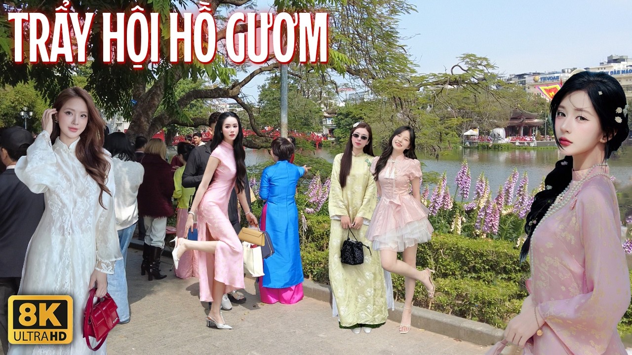 Còn Mùng Là Còn Tết Phố Cổ Hà Nội Đông Khách Du Lịch Chưa Từng Thấy Khách Tây Khách Tàu Kín Hồ Gươm