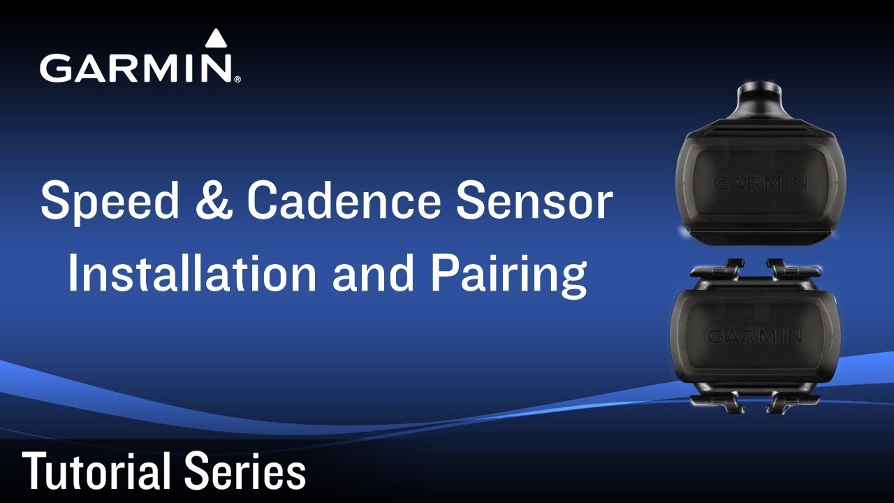 garmin connect cadence sensor