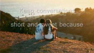 Jesse McCartney - It's over with lyrics