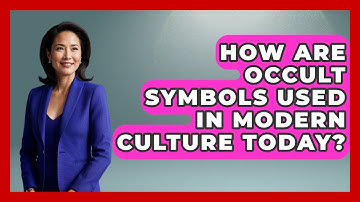 How Are Occult Symbols Used in Modern Culture Today? | Occult Origins Explained News