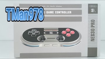 Unboxing 8bitdo Bluetooth NES30 Pro Game Controller