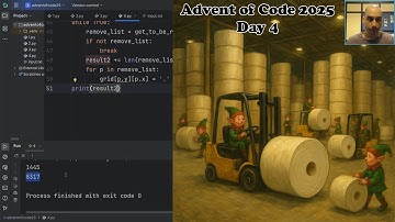 Advent of Code 2025 (Python) - day 4