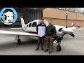 Piper Turbo Arrow III First Solo + SNOWSTORM Surprise! (Complex Aircraft Flight Training)