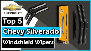 ✅Top 5 Best Chevrolet Silverado Windshield Wipers || Alex Finn #windshieldwipers #chevroletsilverado