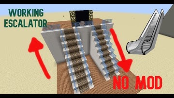 How to Make Working Escalator (NO MOD)|Only One Command