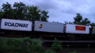 UP 8163 West Slow Z Train