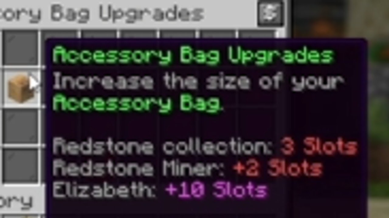 Hypixel Skyblock - How to Upgrade Your Accessory Bag