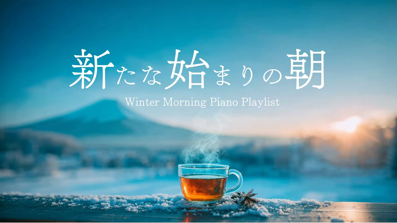 Winter Chill Music ❄️ Hopeful Fresh Morning ⭐ Relaxing Piano Music for Peace, Deep Rest & Focus