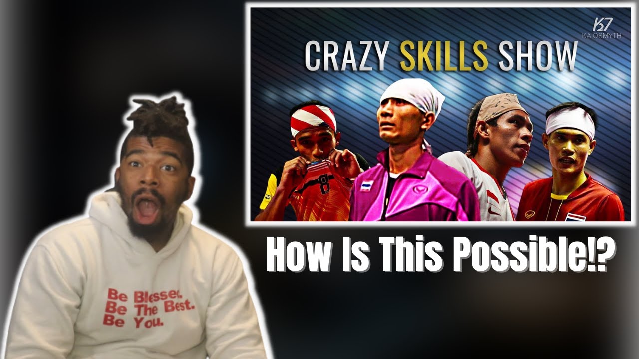 AMERICAN REACTS TO Sepak Takraw ● 15 Crazy Skills in Sepaktakraw