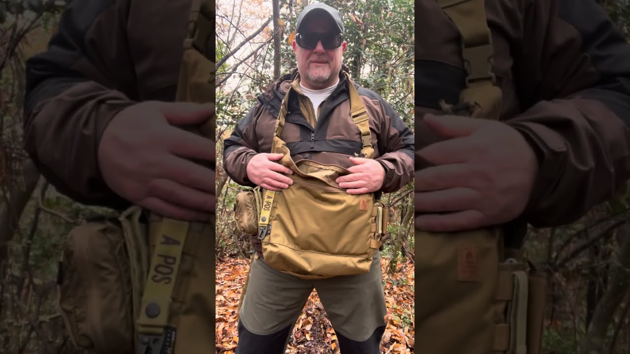 Helikon Tex Bushcraft Satchel. One of my main go-to bags in the