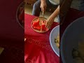 Quick watermelon cutting
