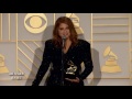 MEGHAN TRAINOR TALKS GRAMMY BEST NEW ARTIST WIN