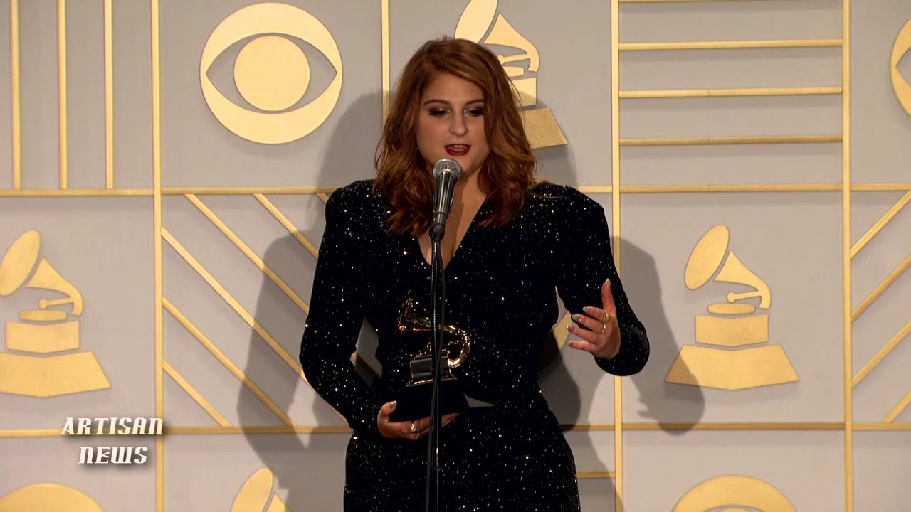 MEGHAN TRAINOR TALKS GRAMMY BEST NEW ARTIST WIN