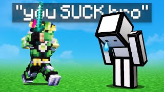 Turning Little Brother Into Minecrafts Best Player