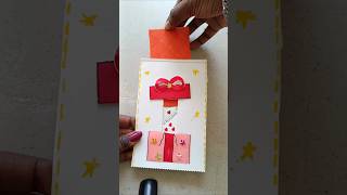 Diy slider Christmas Card 🎄 #christmas #art #love #christmas #shorts #craft #card#2025 #reels  #diy